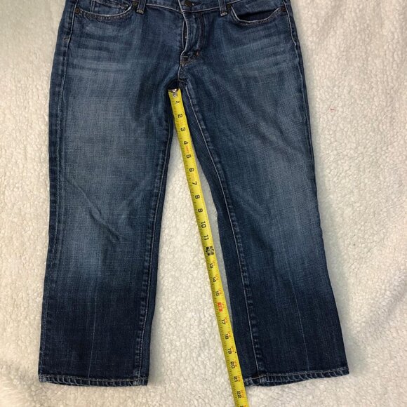 Citizens of Humanity Kelly #063 Low Waist Cropped Jeans Size 30 Capris - Picture 6 of 6